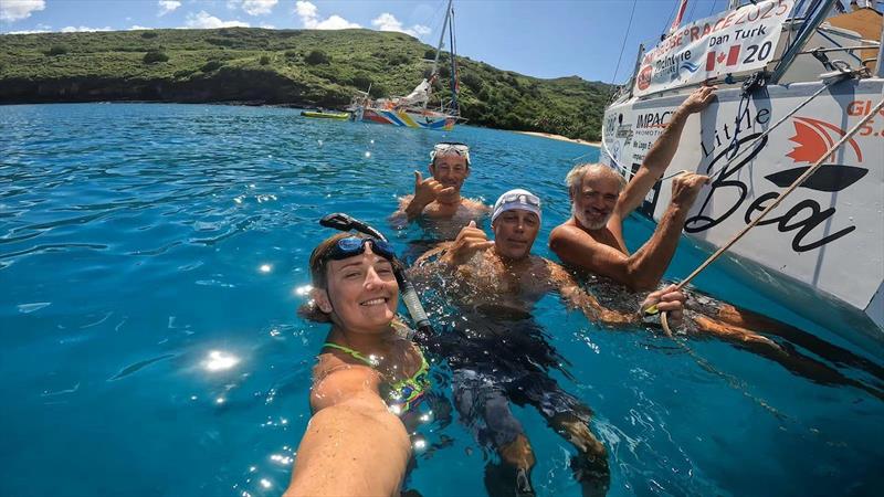 Swimming with Sharks, manta rays and MGR friends in exotic locations, payback for years of work! LIFE HEY!!...Memories other than sailing to last a lifetime! - photo © Dan Turk / MGR2025
