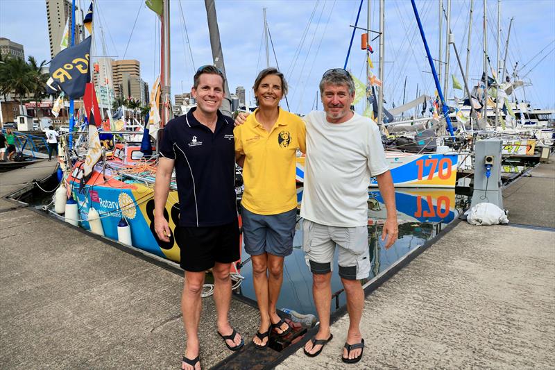The Mini Globe Race stops in Durban - photo © Shelley Kjonstad
