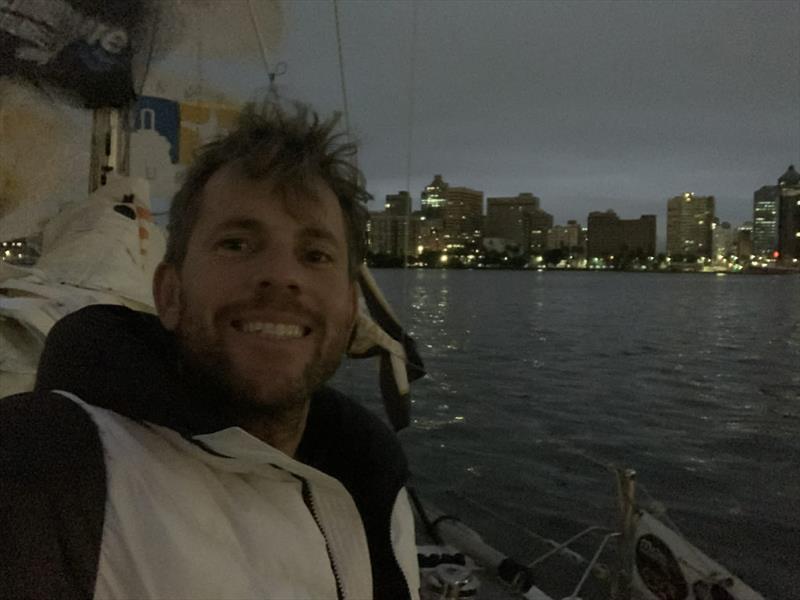 Daniel Turner, skipper of Immortal Game - McIntyre Mini Globe Yacht Race - photo © Daniel Turner