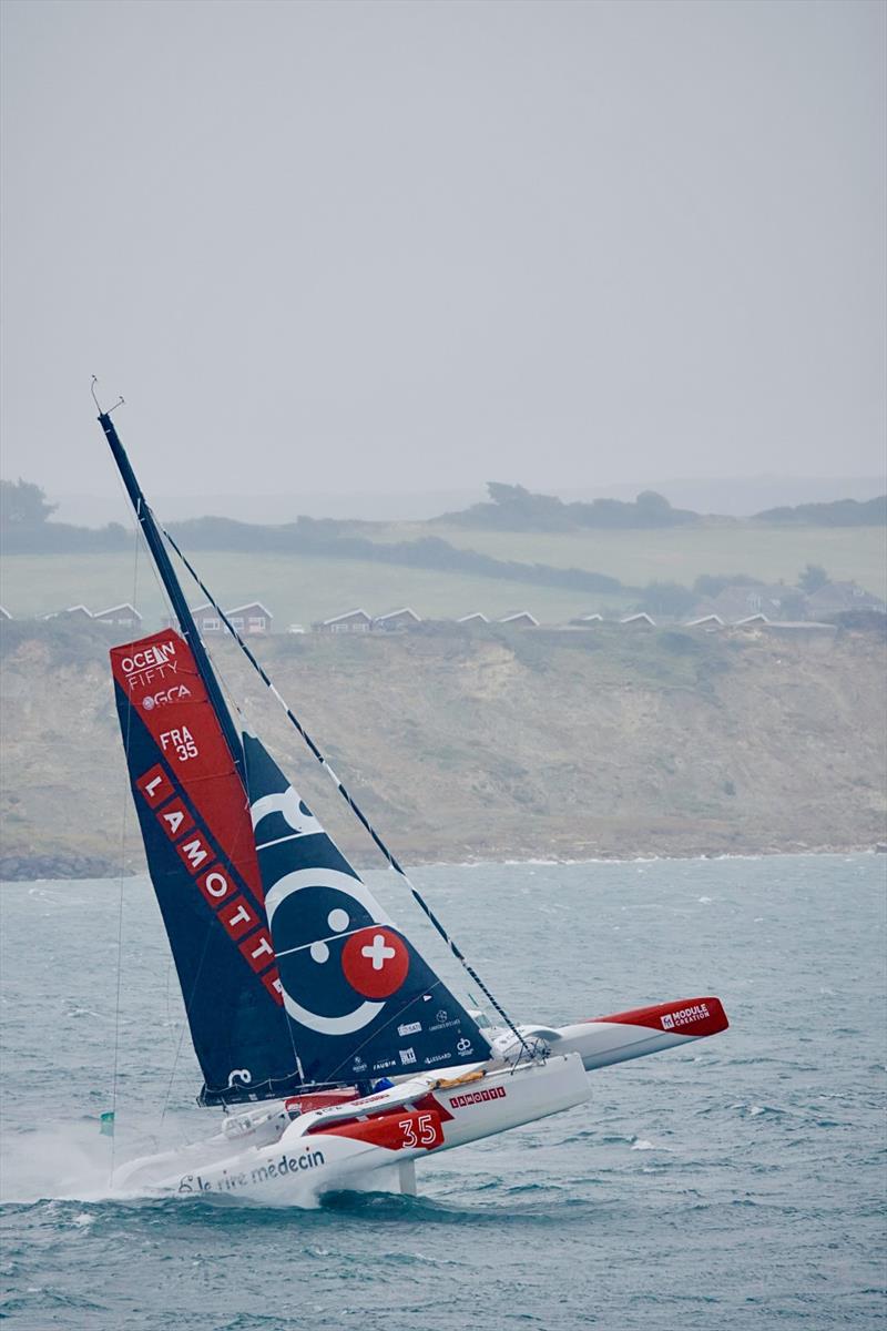 50th Rolex Fastnet Race start - photo © Michael Tambling