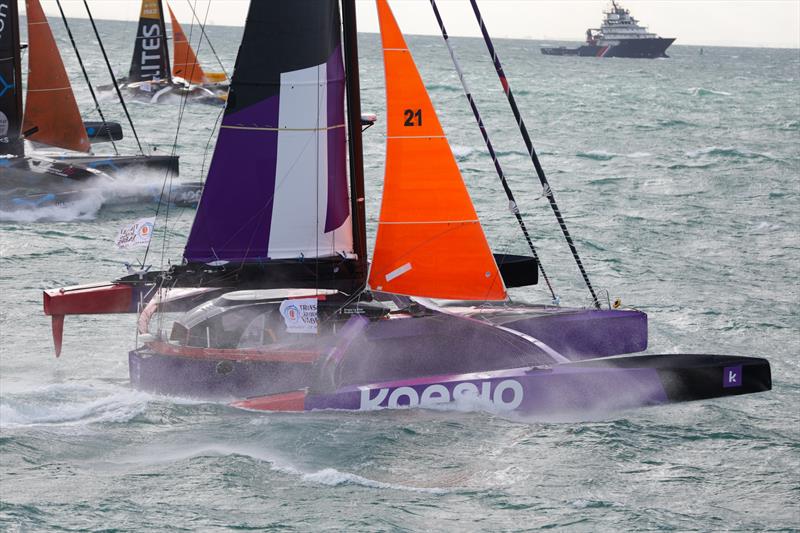 Ocean Fifty - start of Transat Jacques Vabre in Le Havre, France, on October 29,.2023 - photo © Jean-Marie Liot