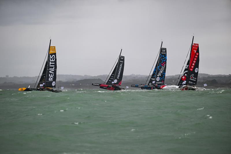 Transat Jacques Vabre in Lorient, France, restarts photo copyright Vincent Curutchet taken at Yacht Club de France and featuring the OCEAN50 class