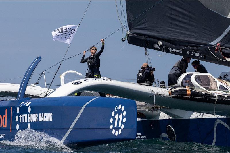 UpWind team in Act 1 of the  Ocean Fifty Series - photo © Gauthier Le Bec | UpWind by MerConcept