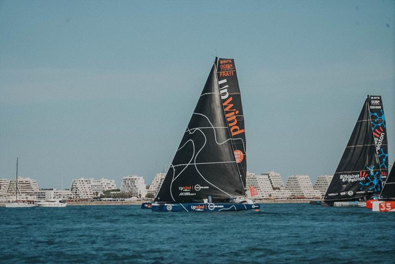 A successful Med Max for the UpWind by MerConcept crew photo copyright David Lupion / UpWind by MerConcept taken at  and featuring the OCEAN50 class
