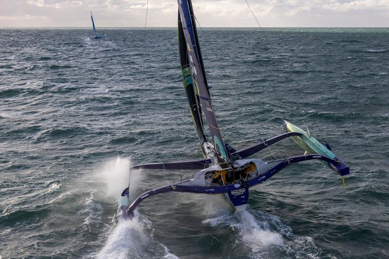 Viabilis at the Transat Café L'or Le Havre Normandie 2025 Start photo copyright Jean-Marie Liot / Alea taken at  and featuring the OCEAN50 class