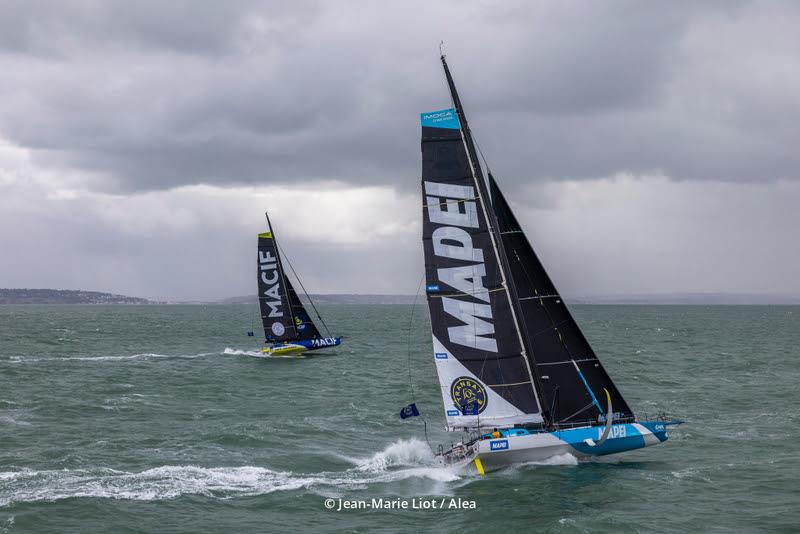 Allagrande MAPEI and MACIF during the Transat Café L'or Le Havre Normandie 2025 - photo © Jean-Marie Liot / Alea