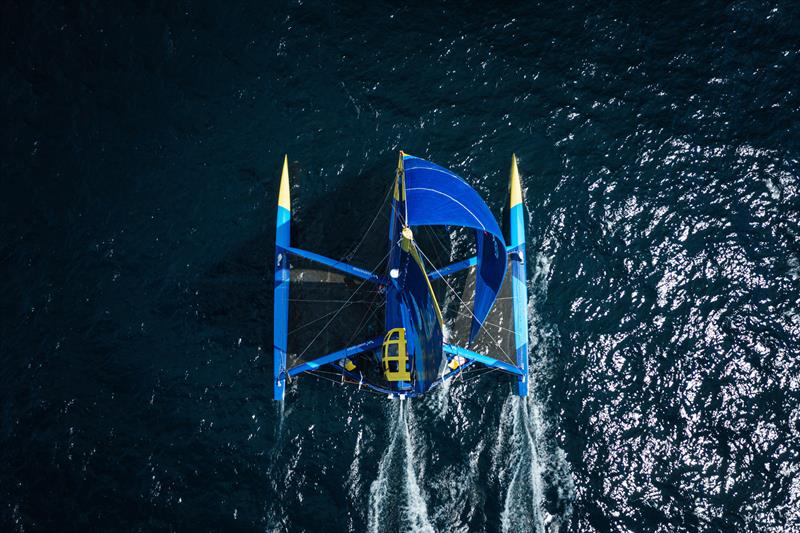 WeWise during the Transat Café L'OR photo copyright WeWise taken at  and featuring the OCEAN50 class