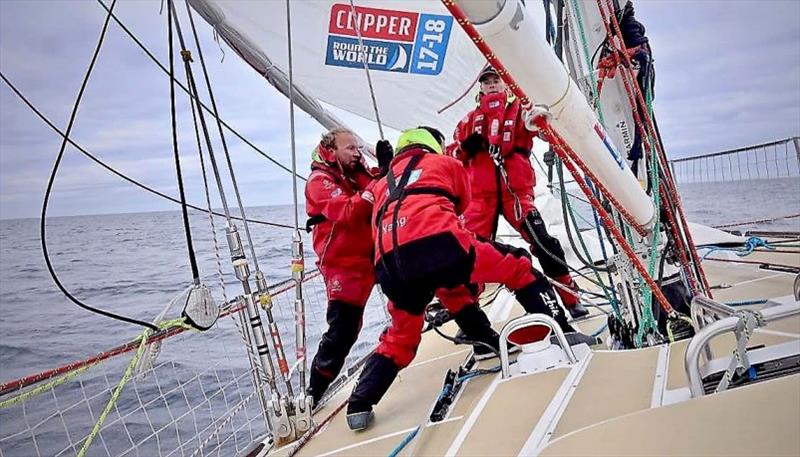 Day 9, Clipper Round the World Yacht Race 12: The LegenDerry Race | New York to Derry-Londondery photo copyright Clipper Race taken at  and featuring the Clipper 70 class