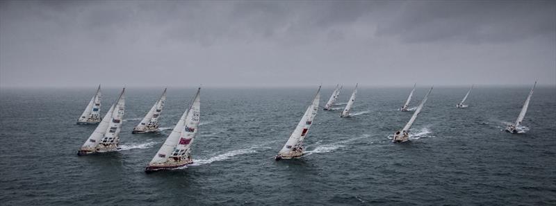 Clipper Race fleet photo copyright onEdition taken at  and featuring the Clipper 70 class