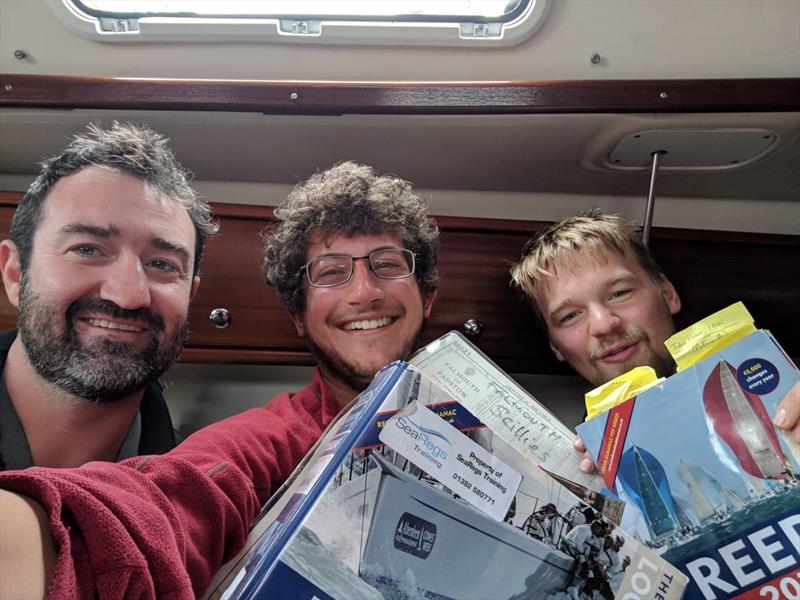 Clipper 2017-18 Race crew pass Yachtmaster Offshore Certificate - photo © Clipper Race