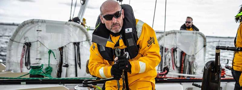 Clipper 2019-20 Race crew: Les Perry photo copyright Image Comms taken at  and featuring the Clipper 70 class