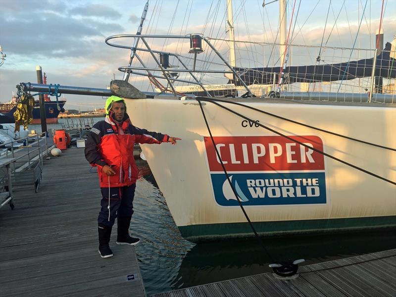 Clipper 2019-20 Race crew Nassor El Mahruki photo copyright Clipper Race taken at  and featuring the Clipper 70 class