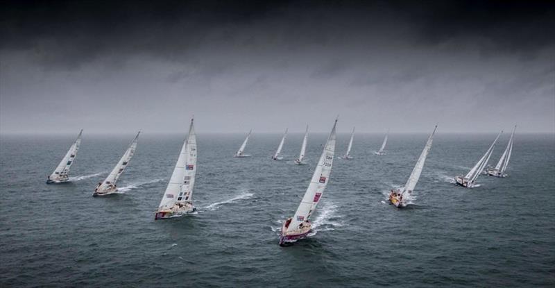 Clipper Race fleet photo copyright onEdition taken at  and featuring the Clipper 70 class