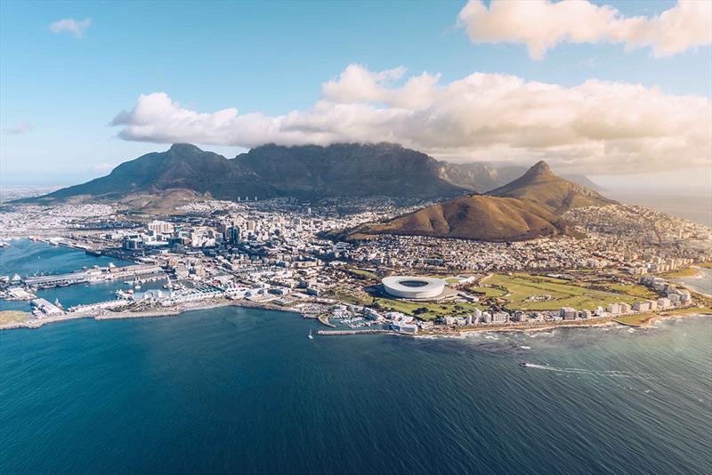 Clipper 2019-20 Race - Cape Town view photo copyright Kathryn Pridie taken at  and featuring the Clipper 70 class