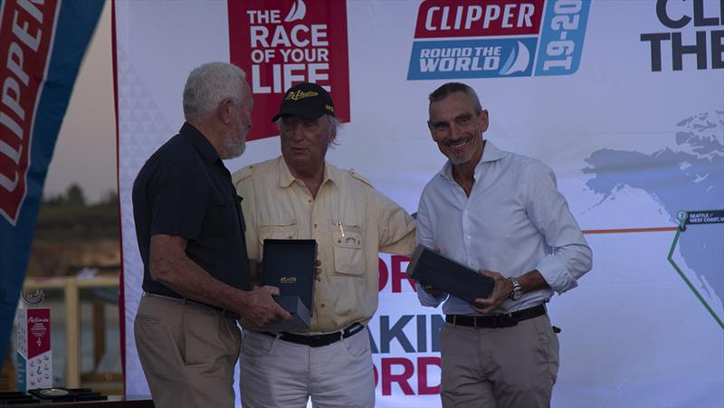Robin William - Clipper 2019-20 Race - Race 1 prizegiving photo copyright Clipper Race taken at  and featuring the Clipper 70 class
