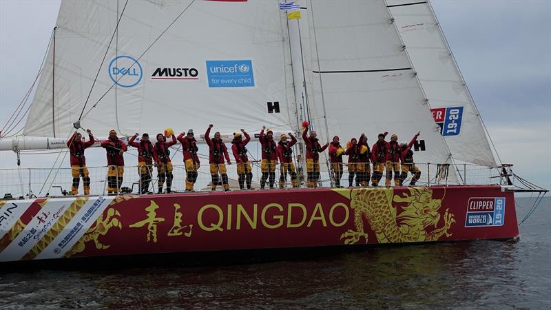 Qingdao - Clipper Round the World Yacht Race photo copyright Sarah Lacey taken at  and featuring the Clipper 70 class