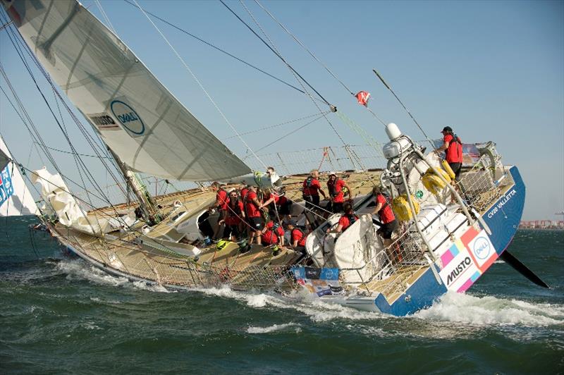 Imagine your Korea - The Clipper Race Leg 2 - Race 3, Day 18 photo copyright Clipper Race taken at  and featuring the Clipper 70 class