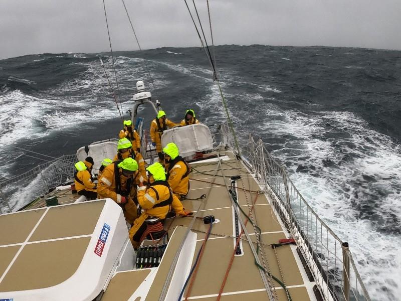 Racing on board WTC Logistics - The Clipper Race Leg 3 - Race 4, Day 10 photo copyright Clipper Race taken at  and featuring the Clipper 70 class