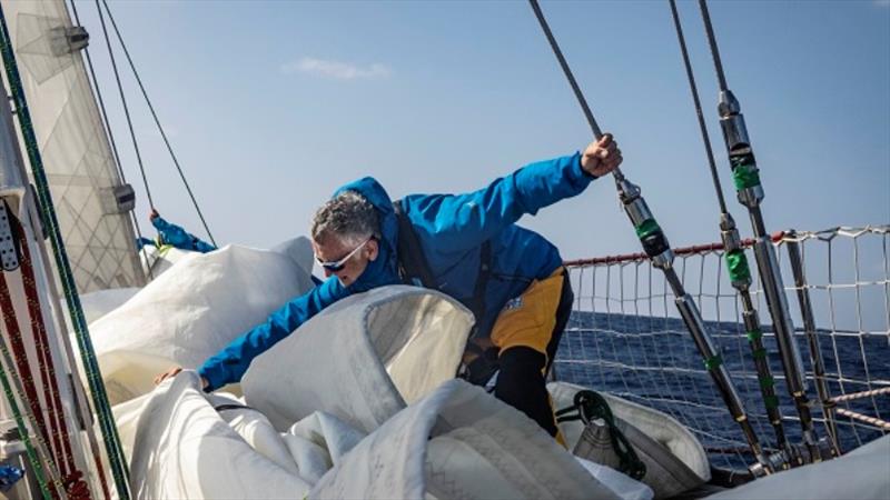 Onboard Visit Sanya, China - The Clipper Race Leg 5 - Race 6, Day 24 photo copyright Clipper Race taken at  and featuring the Clipper 70 class