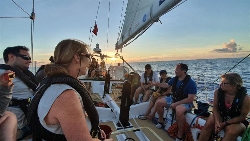 Onboard WTC Logistics - The Clipper Race Leg 5 - Race 6, Day 25 photo copyright Clipper Race taken at  and featuring the Clipper 70 class