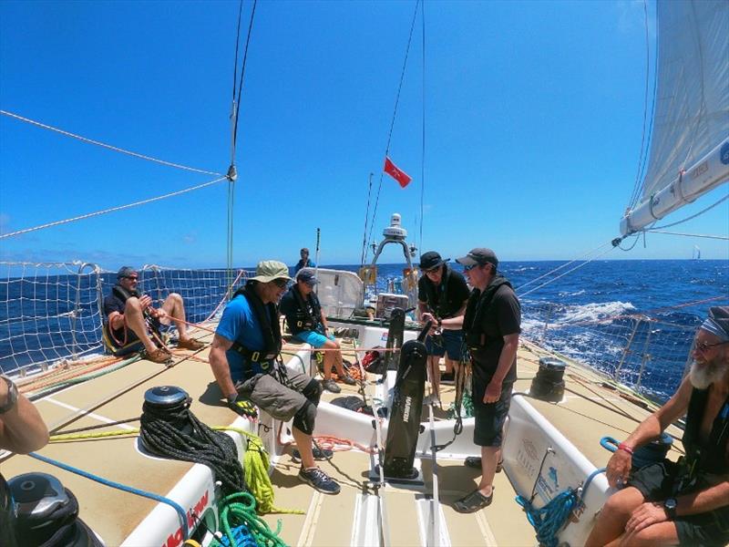 Watch change time on WTC Logistics - The Clipper Race Leg 6 - Race 9, Day 3 - photo © Clipper Race