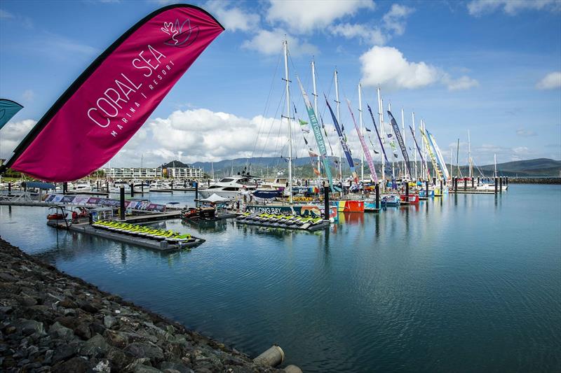 Clipper arrivals Airlie photo copyright Brooke Miles Photography taken at  and featuring the Clipper 70 class