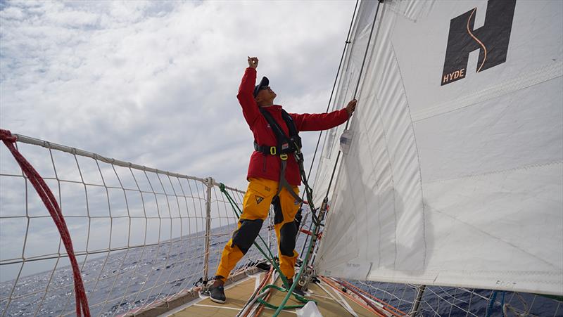 Clipper Race crew Zhang Shan - photo © Clipper Race