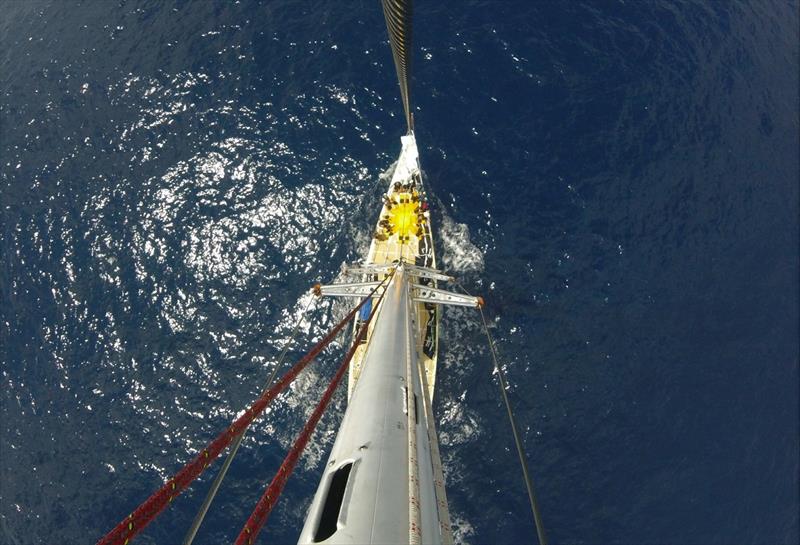 Sun viewed from mast - Clipper Round the World Race photo copyright Clipper Race taken at  and featuring the Clipper 70 class