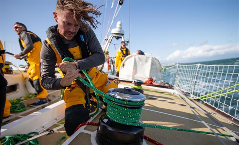 Clipper Race crew photo copyright Matthew Dickens / imagecomms taken at  and featuring the Clipper 70 class