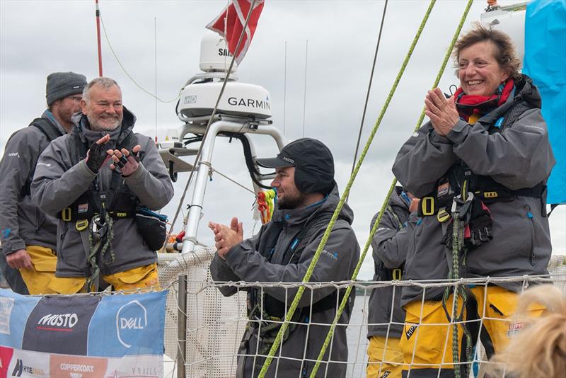 Susan and her crewmates on board Unicef - Clipper Round the World Yacht Race 14 - photo © Clipper Race