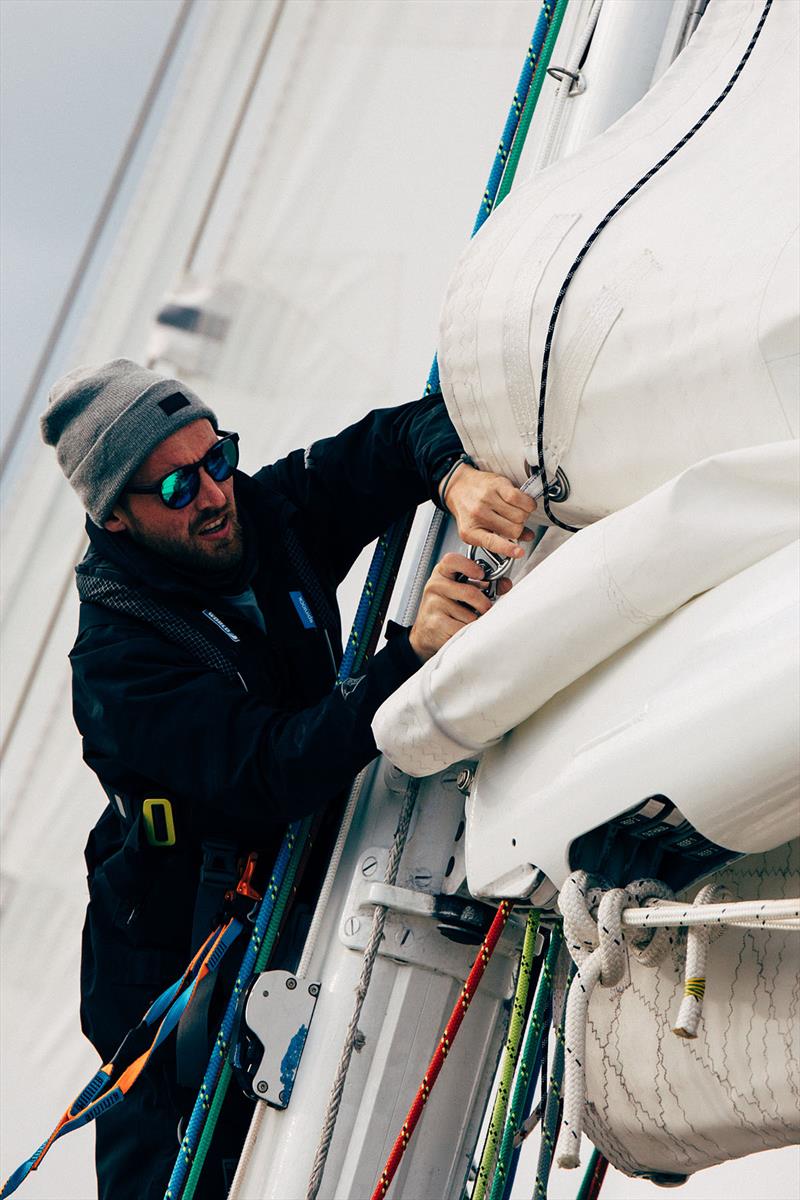 Dex on the recent SKIRR expedition to the Arctic Circle photo copyright Ewan Harvey taken at  and featuring the Clipper 70 class