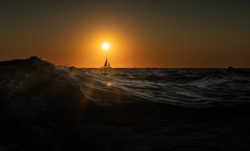 Beautiful skies on Leg 8 - photo © Clipper Race