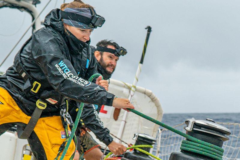 Clipepr Race crew Sophie Owles on Leg 5 photo copyright Clipper Ventures taken at  and featuring the Clipper 70 class