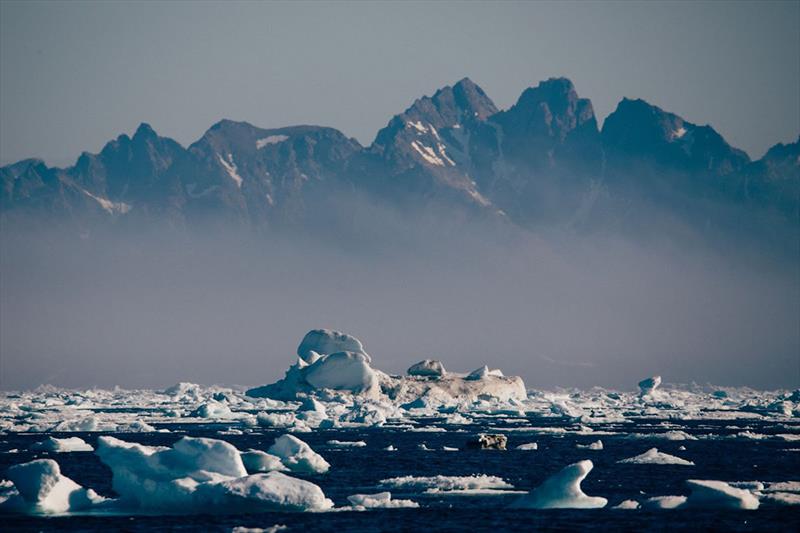 Incredible arctic vistas on the 2022 SKIRR Adventures expedition - photo © Clipper Race