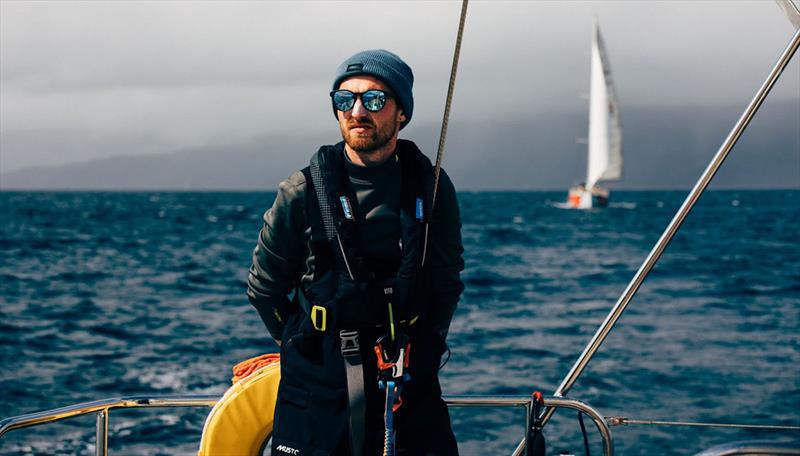 Mate Dex Muldoon on the 2022 SKIRR Adventures expedition - photo © Clipper Race