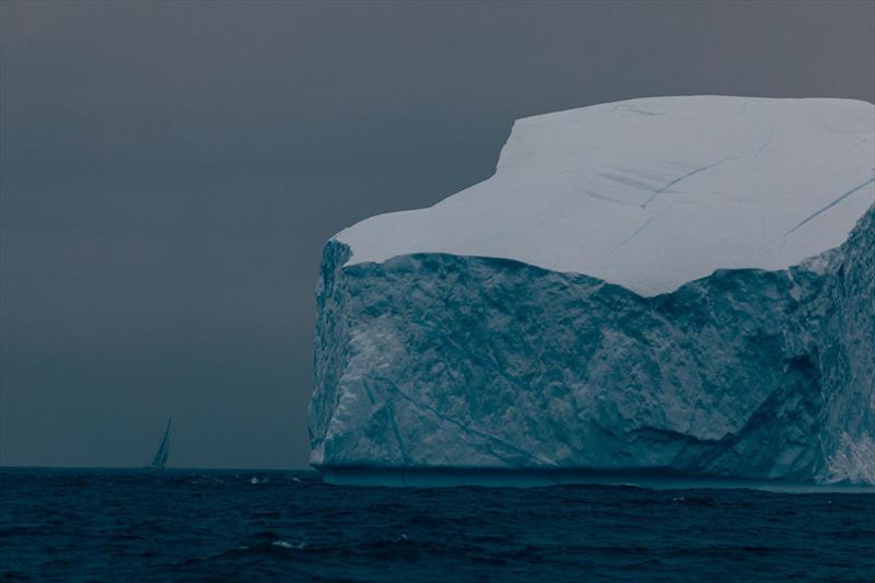 SKIRR Adventures provides the opportunity to see huge icebergs up close, from the water - photo © Clipper Race