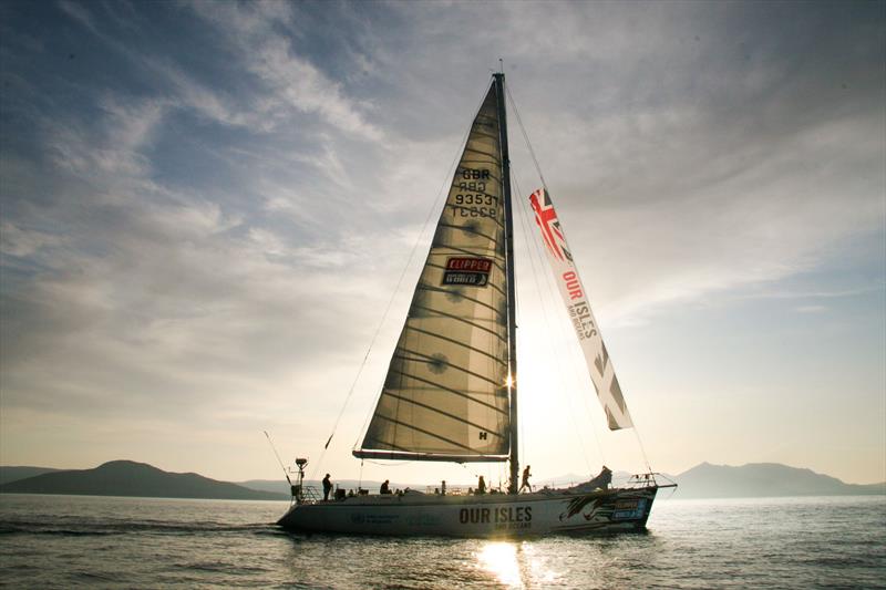 Our Isles and Oceans delivered sailing programmes on board the Clipper 68 yachts in Scotland photo copyright Clipper Ventures taken at  and featuring the Clipper 70 class