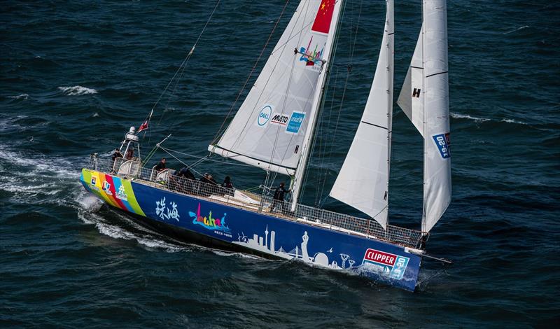 Zhuhai competing in the 2019-20 edition  - photo © Clipper Ventures