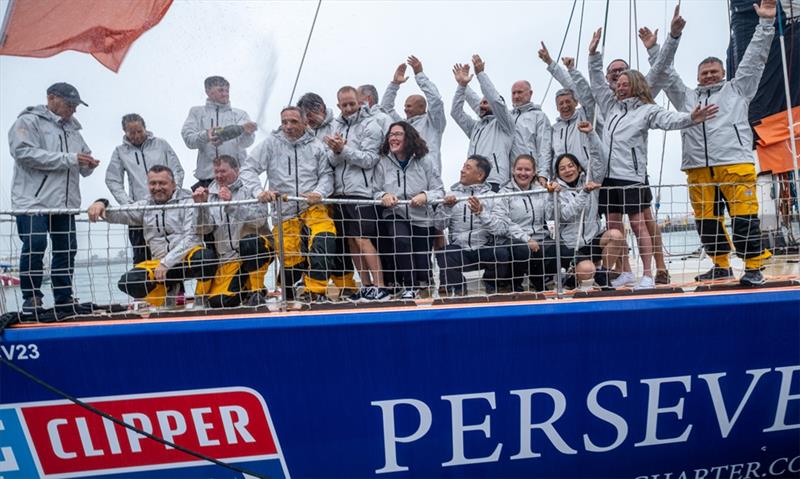 Perseverance team naming ceremony - Clipper 2023-24 Race Start - photo © Clipper Race