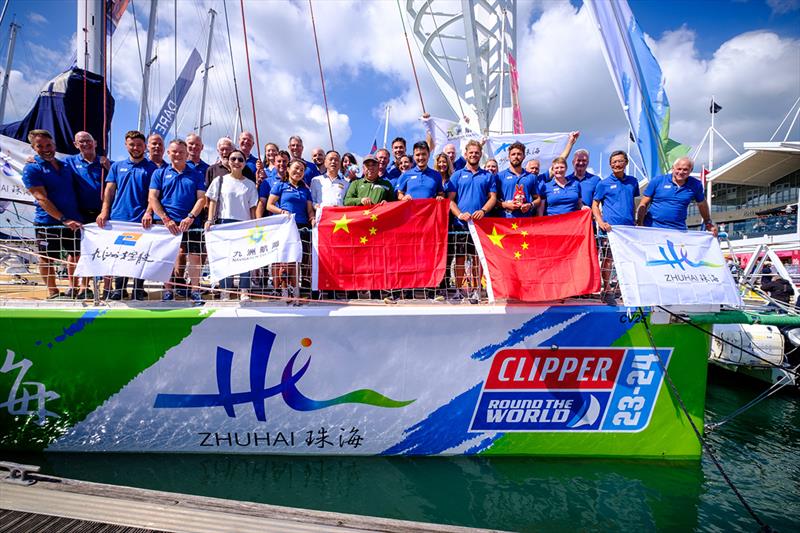 Zhuhai naming ceremony - Clipper 2023-24 Race Start photo copyright Jason Bye taken at  and featuring the Clipper 70 class