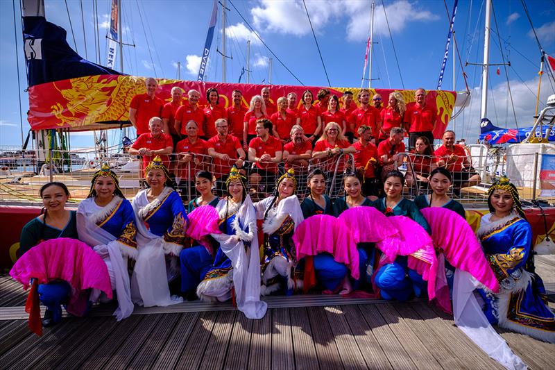 Qingdao naming ceremony - Clipper 2023-24 Race Start - photo © Clipper Race