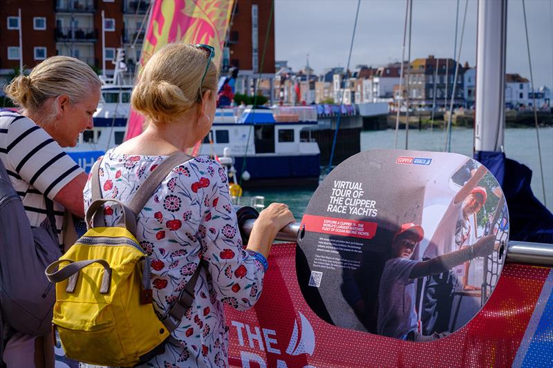 Race Supporters at Gunwharf Quays - Clipper 2023-24 Race Start - photo © Jason Bye