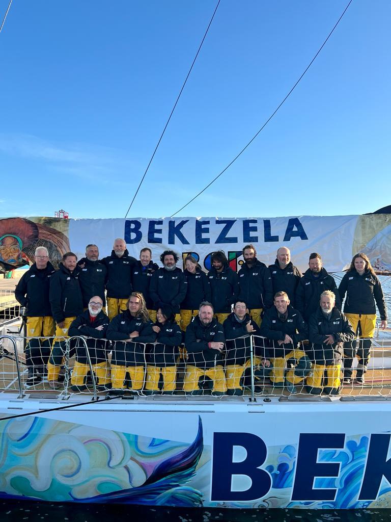 Race 2: Hundred Years Cup - The Bekezela team - photo © Clipper Race