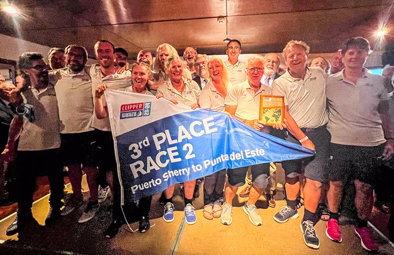 Third place for PSP Logistics - Race 2: Hundred Years Cup - photo © Clipper Race