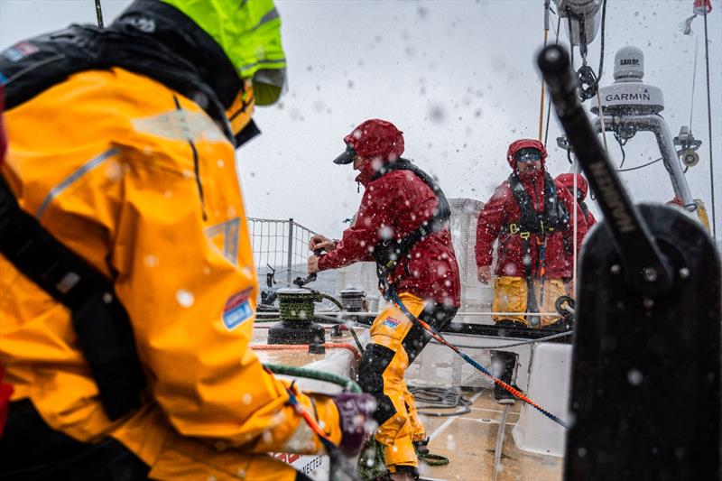Conditions on the third race of the Clipper 2023-24 Race - photo © Clipper Race