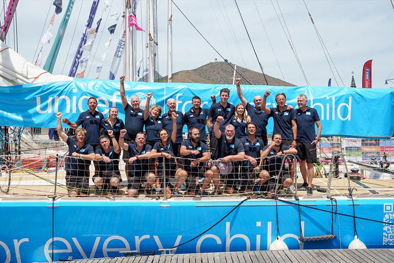 UNICEF team - Race 4: Clipper Round The World Race photo copyright Kevin Sawyer taken at  and featuring the Clipper 70 class