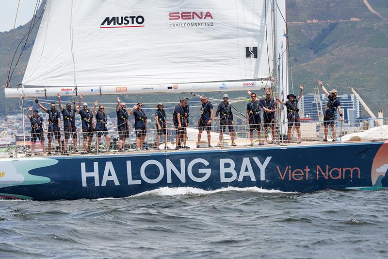 Ha Long Bay, Viet Nam in the Parade of Sail - Race 4: Clipper Round The World Race photo copyright Clipper Race taken at  and featuring the Clipper 70 class