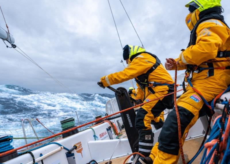 Challenging conditions on the Clipper 2023-24 Race photo copyright clipperroundtheworld.com taken at  and featuring the Clipper 70 class