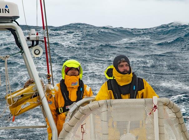 Conditions in the Roaring Forties, taken during the previous Clipper Race edition photo copyright clipperroundtheworld.com taken at  and featuring the Clipper 70 class