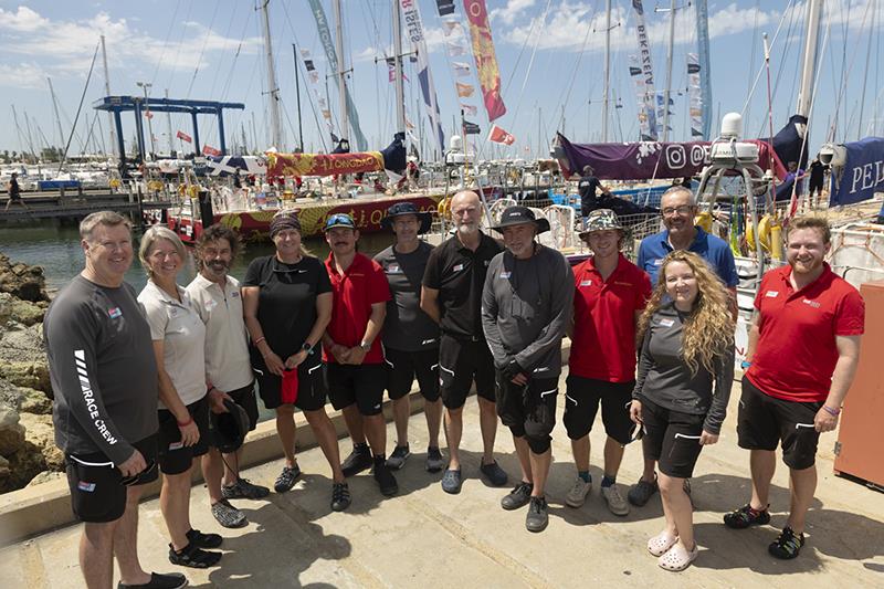 Crew from/living in Australia who will be sailing around the country photo copyright Clipper Round the World Race taken at  and featuring the Clipper 70 class